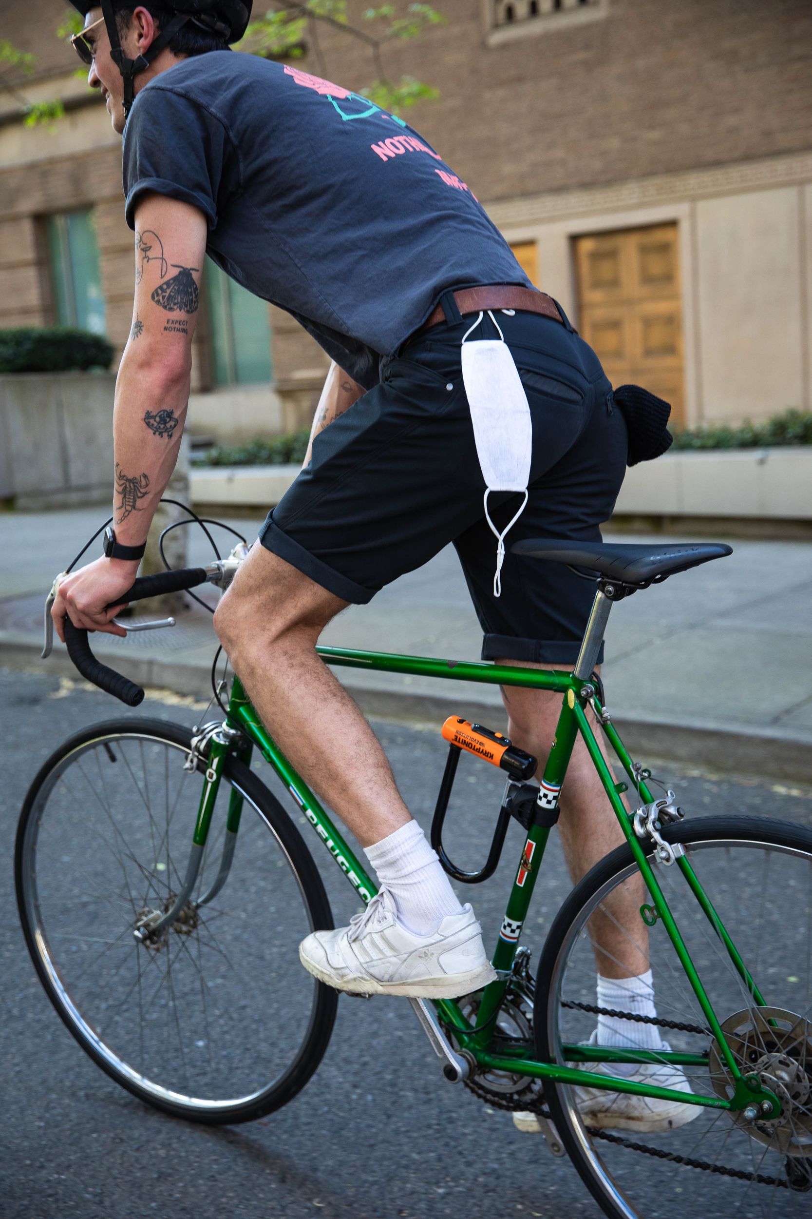 Kryptonite Kryptolok Mini 7 U-Lock with 4' Cable, Bike Security