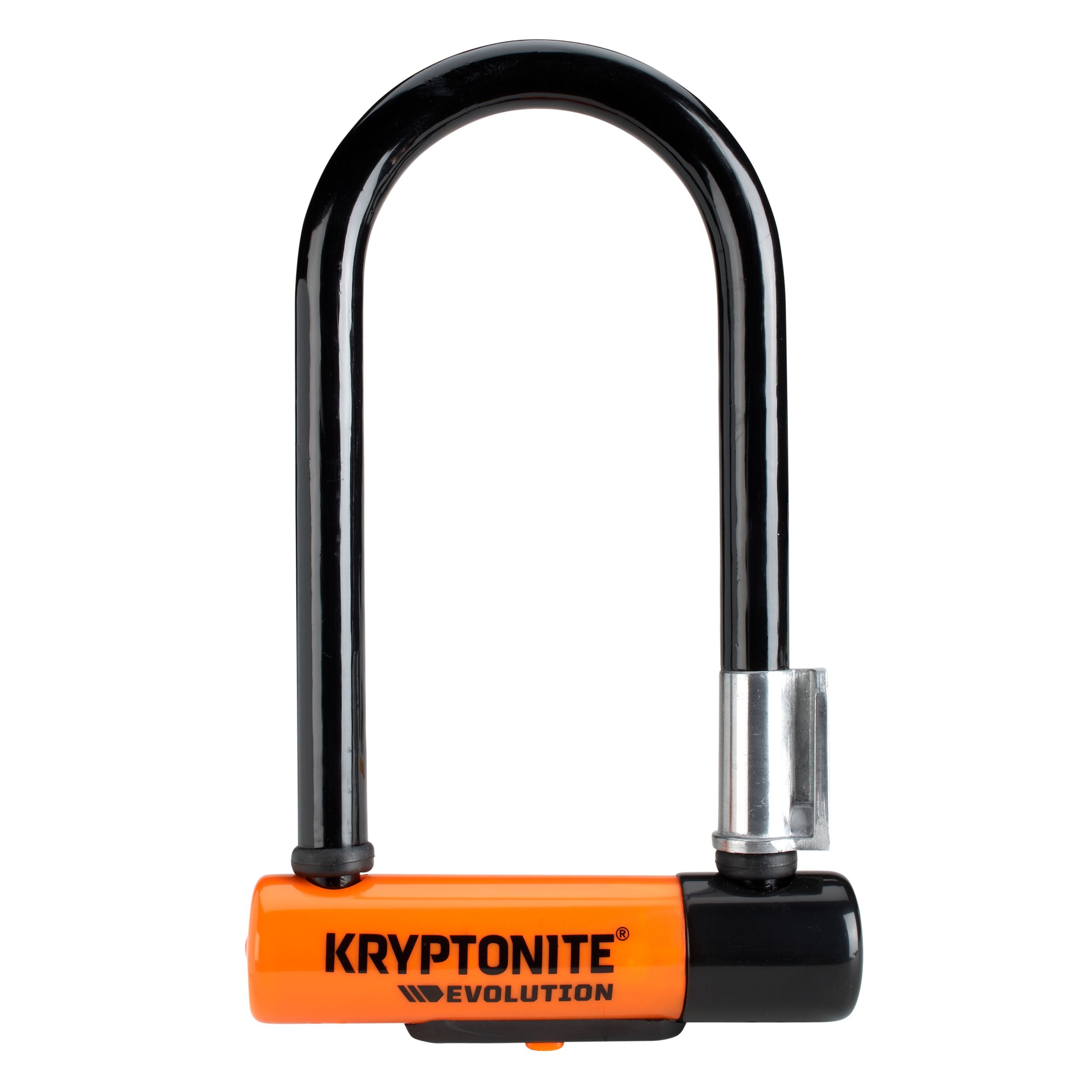 Kryptonite Kryptolok Mini 7 U-Lock with 4' Cable, Bike Security