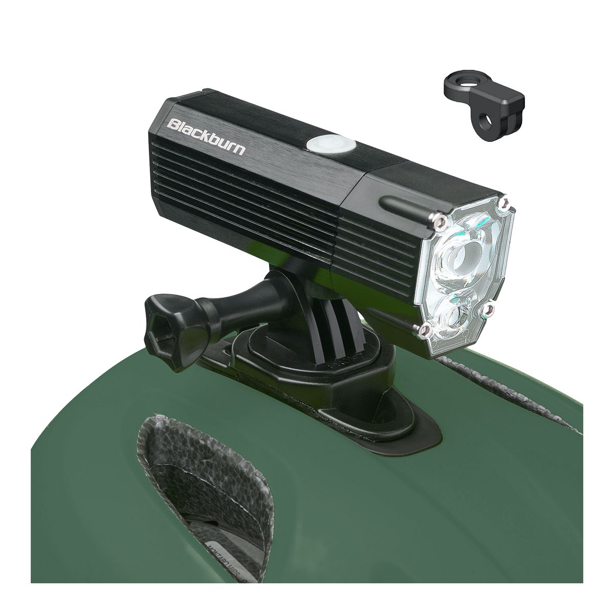 Blackburn Dayblazer 1500 Bike Headlight, 1500 Lumens Front_Angled_Right