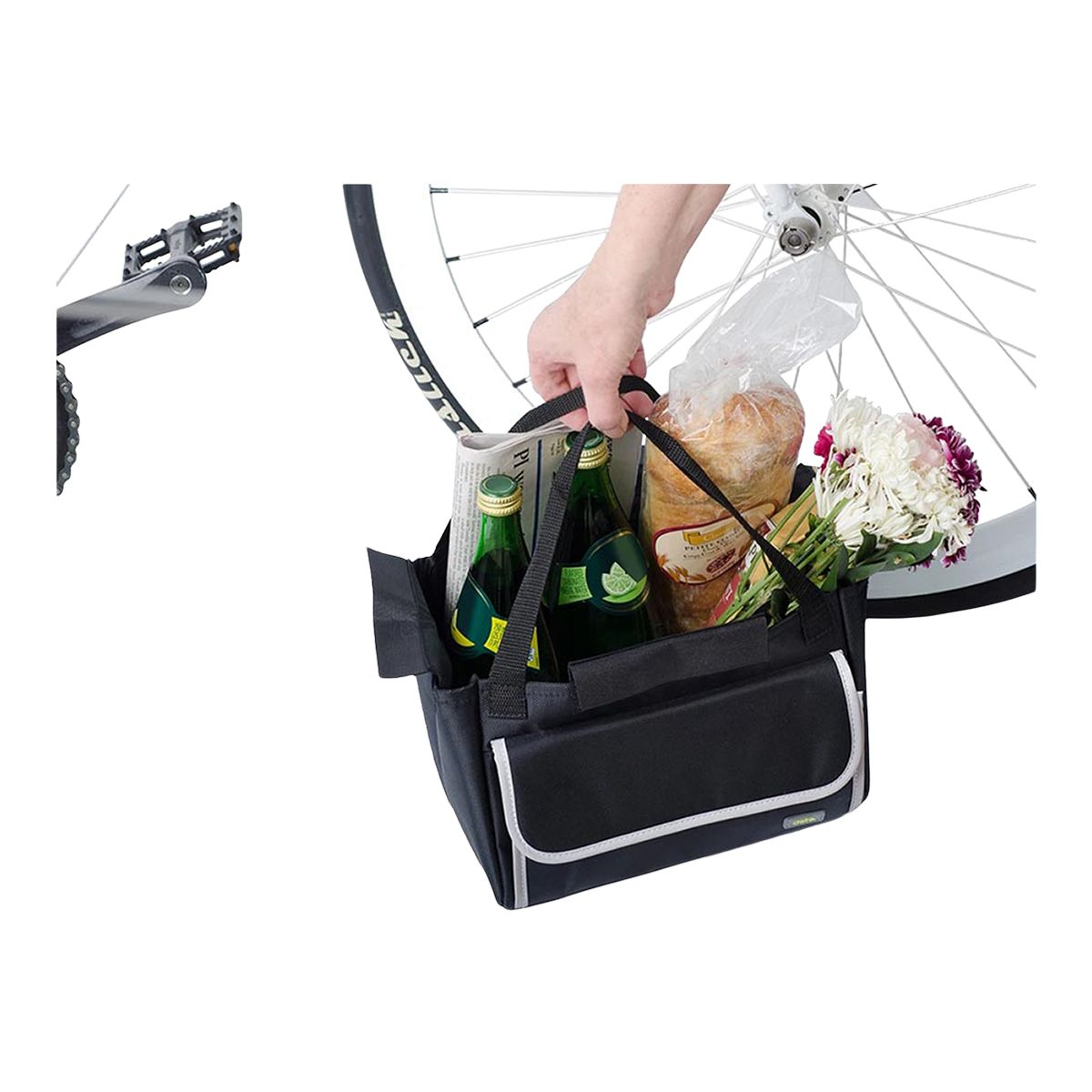 Delta Luxe Bicycle Basket Overhead_Plunge