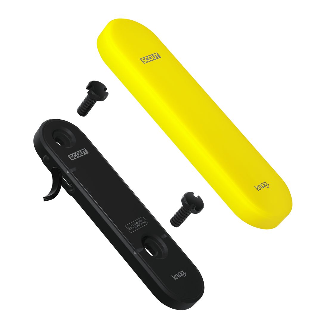 Knog Scout Bike Alarm And Finder Front_Three_Fourths_Angled_Right