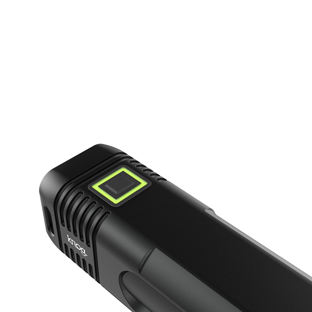 KNOG Selle Royal Blinder 600L Powerful Rechargeable Bike Light CloseUp