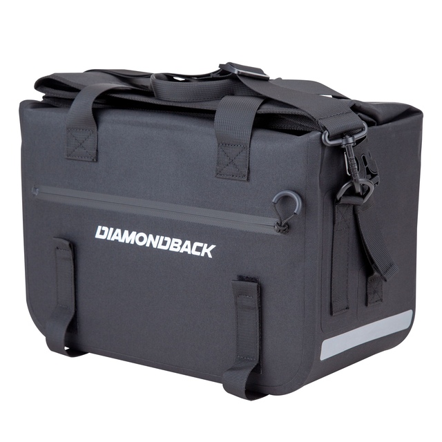 Diamondback Roll Top Waterproof Trunk Bag Front_Angled_Left