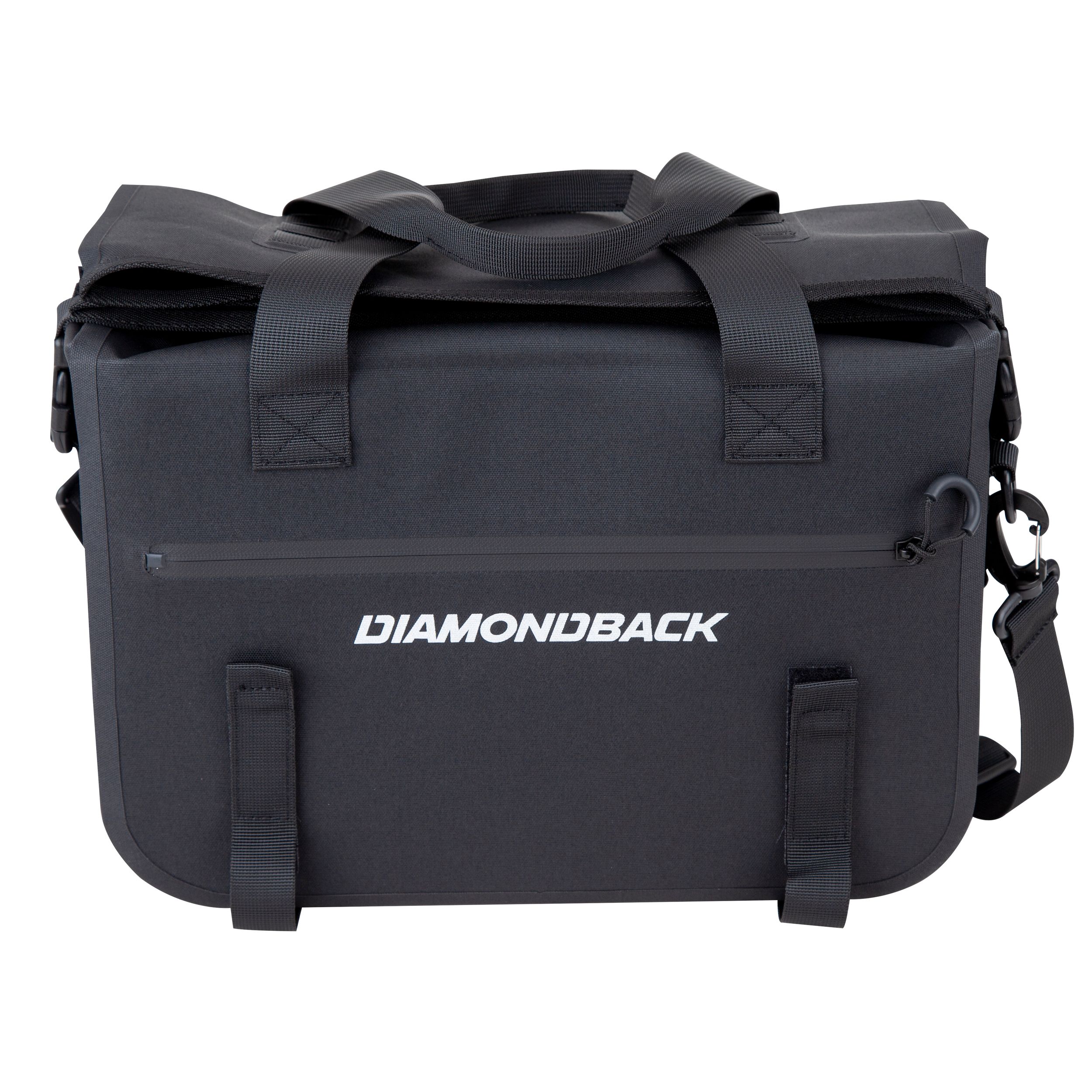 Diamondback Roll Top Waterproof Trunk Bag Front_Flat