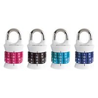 Masterlock Word Lock - Assorted Front_Flat