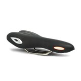Selle Royal Lookin Athletic Comfortable Bike Saddle Front_Angled_Right