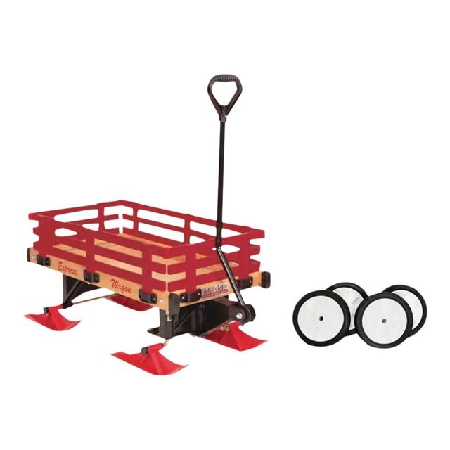 Millside All Season Wagon Bike Sleigh Composite_or_Mixed