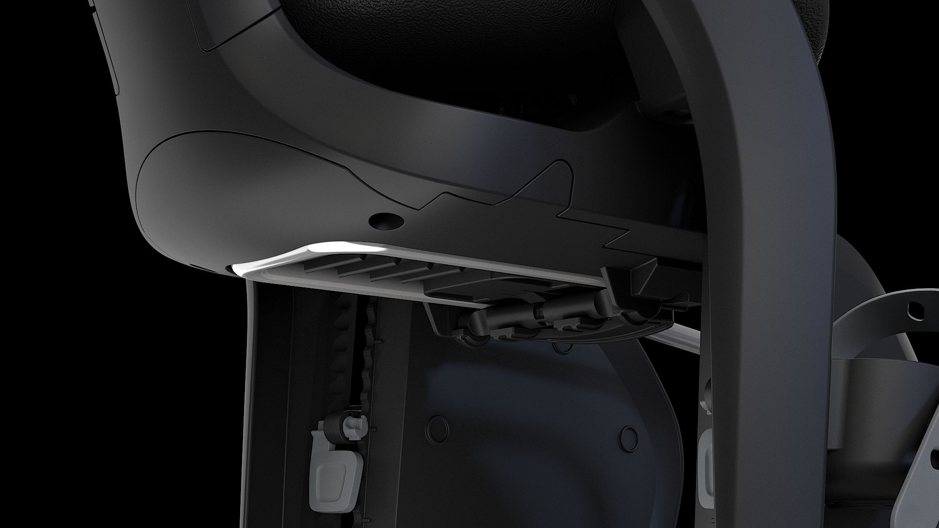 Thule Yepp 2 Maxi Frame Mount Child Bike Seat CloseUp