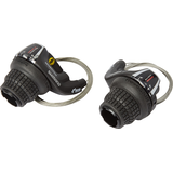 Shimano Tourney Twist 3X7 Shifter Front_Angled_Left