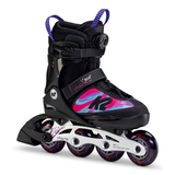 K2 Kids' Charm Adjustable Inline Skates Front_Three_Fourths_Angled_Right