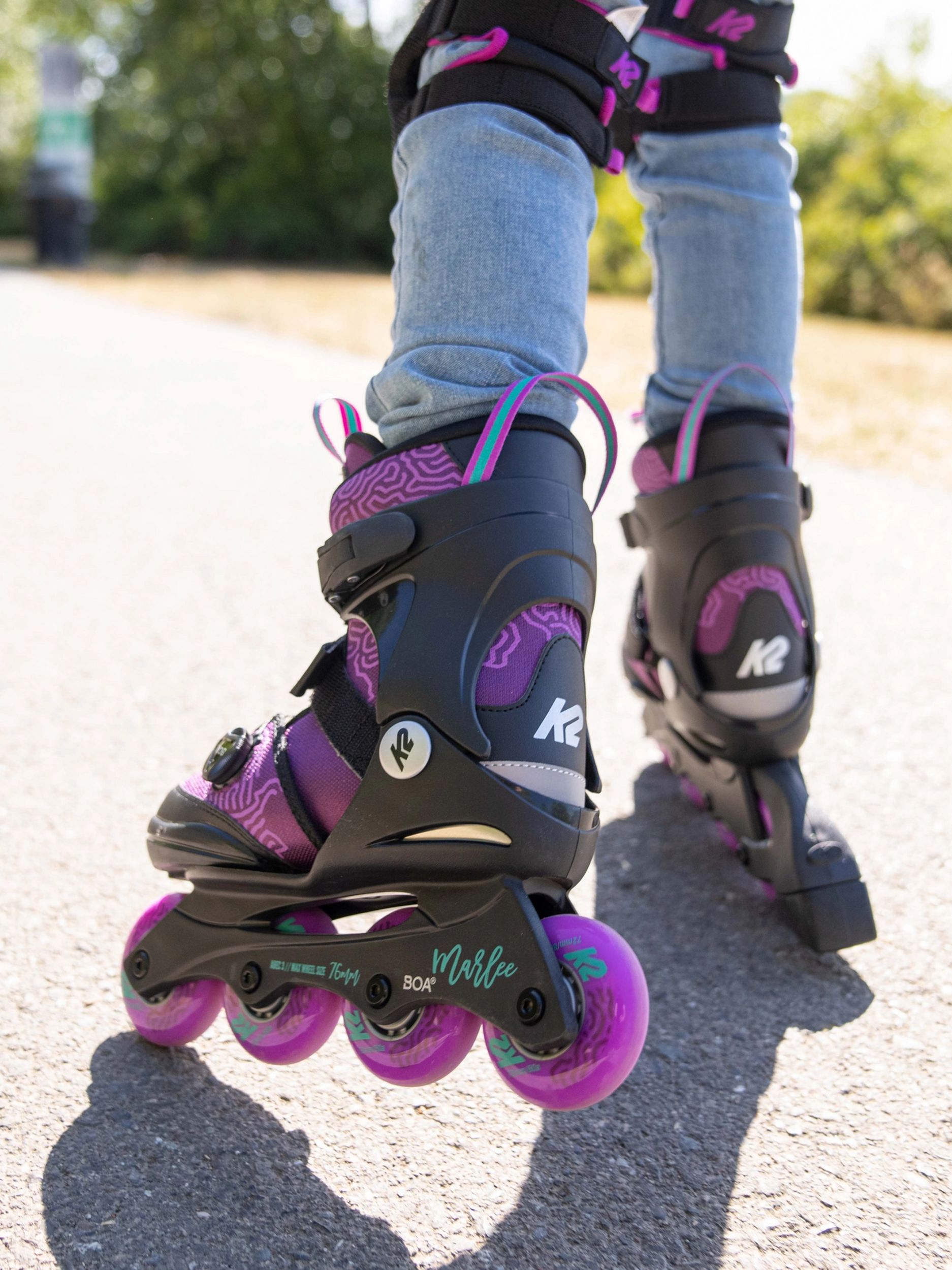 K2 Kids' Marlee Adjustable Inline Skates