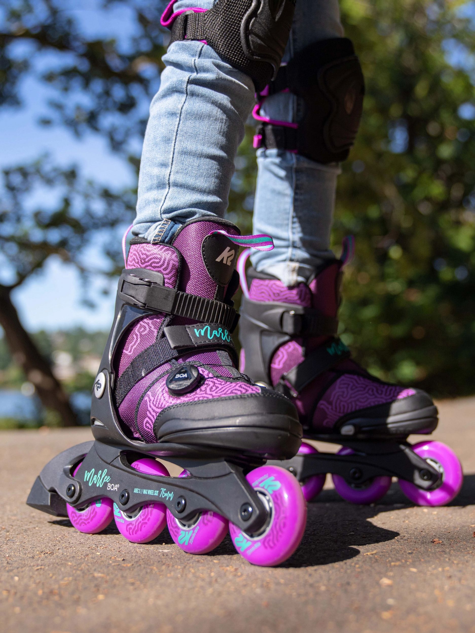 K2 Kids' Marlee Adjustable Inline Skates