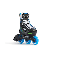 Bauer XLP Junior Adjustable Inline Hockey Skates Front_Three_Fourths_Angled_Right