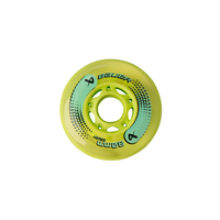 Bauer Court 80mm/76A Roller Skating Wheels - 4 Pack