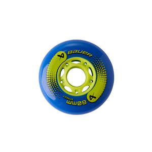 Bauer Street 76mm/82A Roller Skating Wheels - 4 Pack