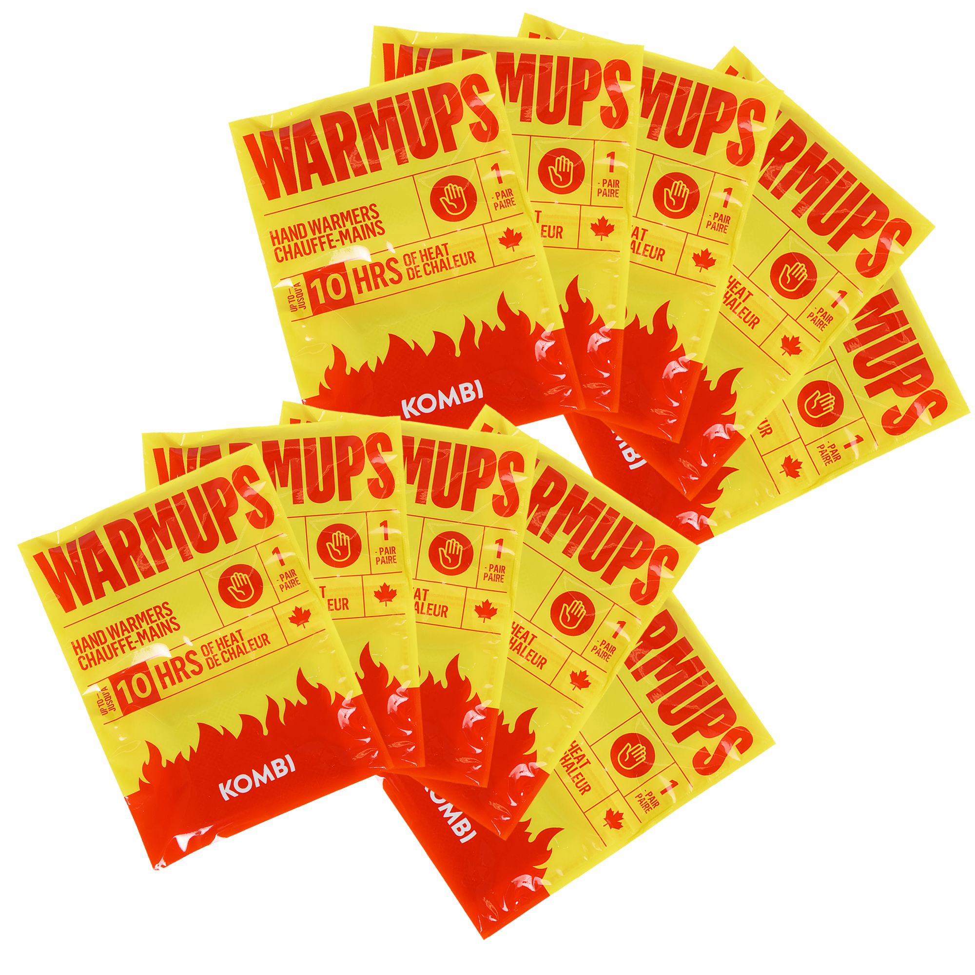 Kombi Hand Warmers - 10 Pack