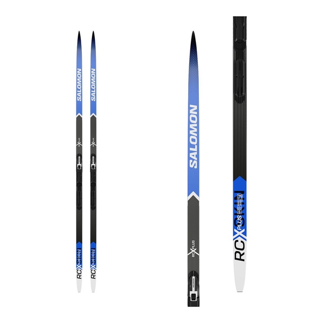 Salomon RCX+ Eskin Adult Skis with Shift