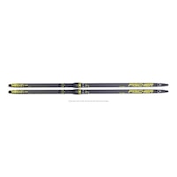 Fischer XC Twin Skin Superior Medium IFP Senior Nordic Skis Overhead_Flat