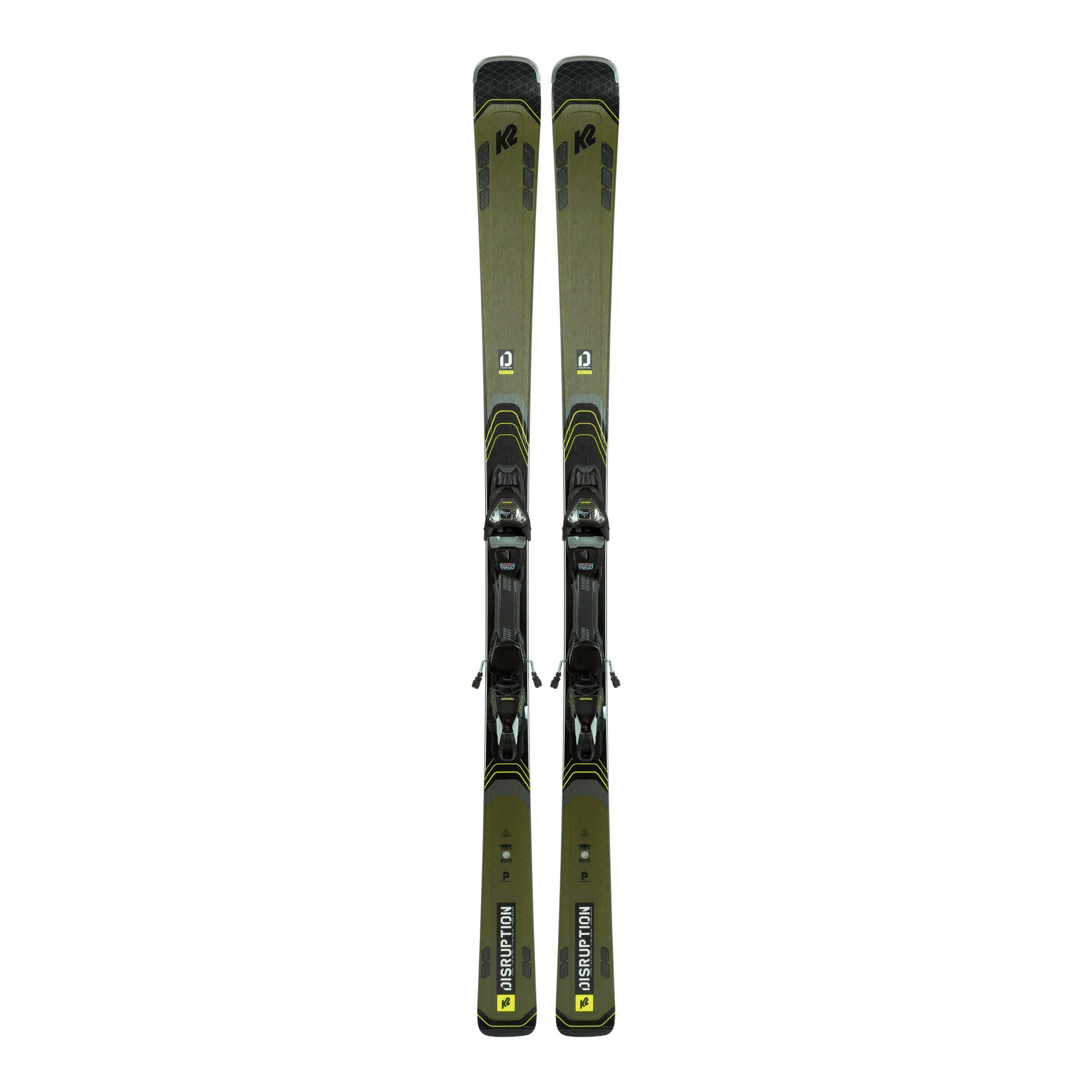K2 Disruption 78TI Men's Skis 2020/21 & Marker MXC 12 TCX LT Bindings