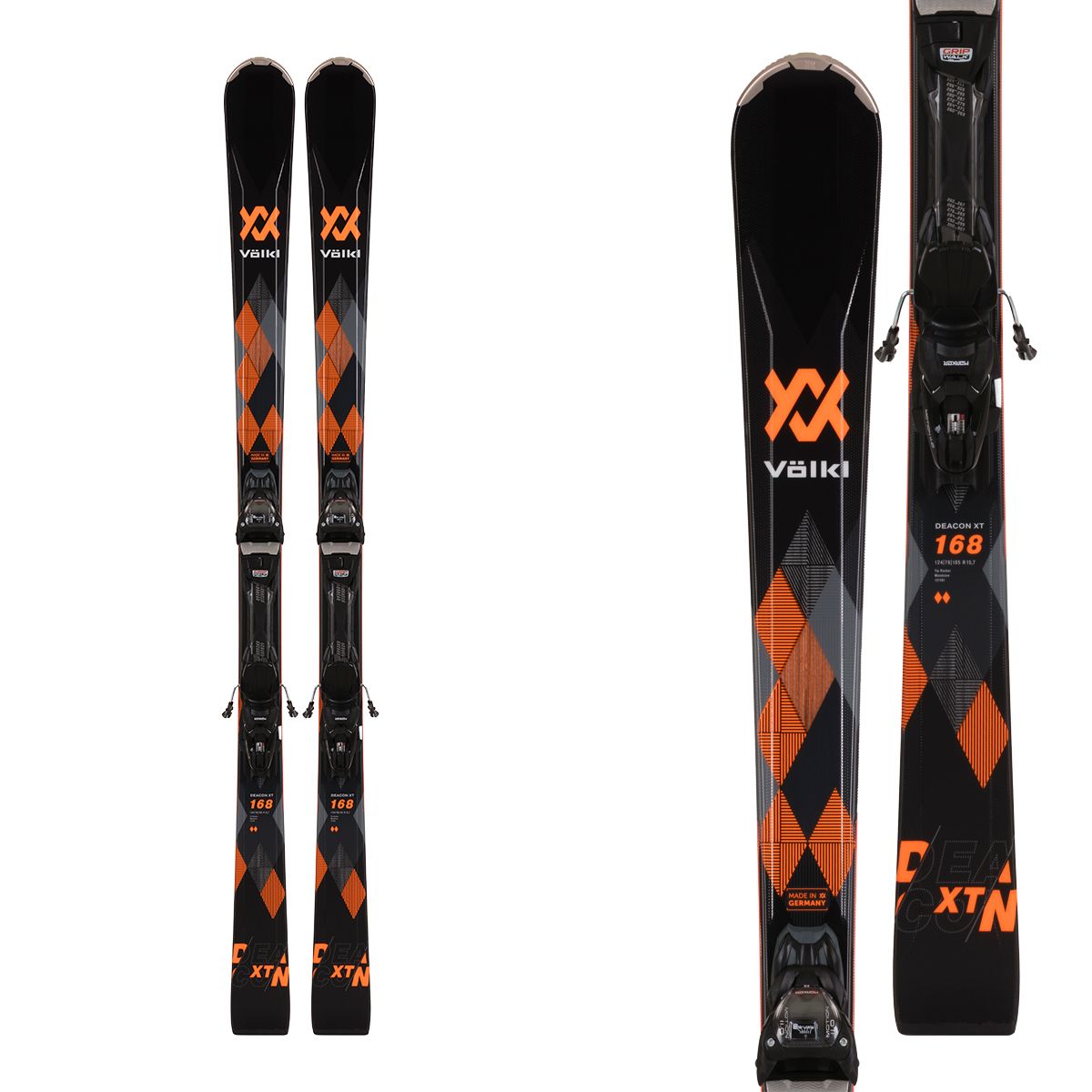 Volkl Deacon XT Men's Skis 2021/22 & vMotion 10.0 GW Bindings