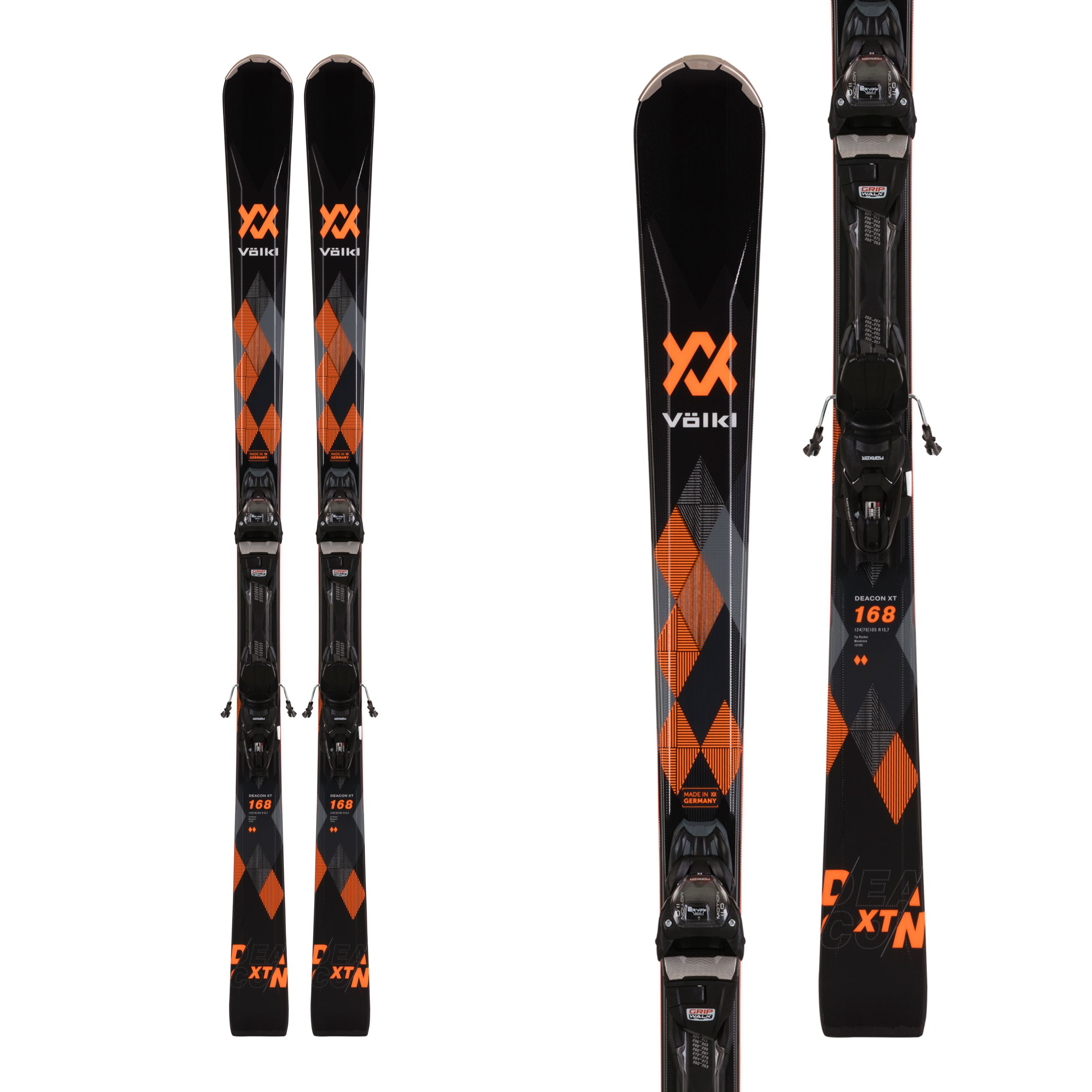 Völkl Deacon XT Men's Skis 2021/22 & vMotion 10.0 GW
