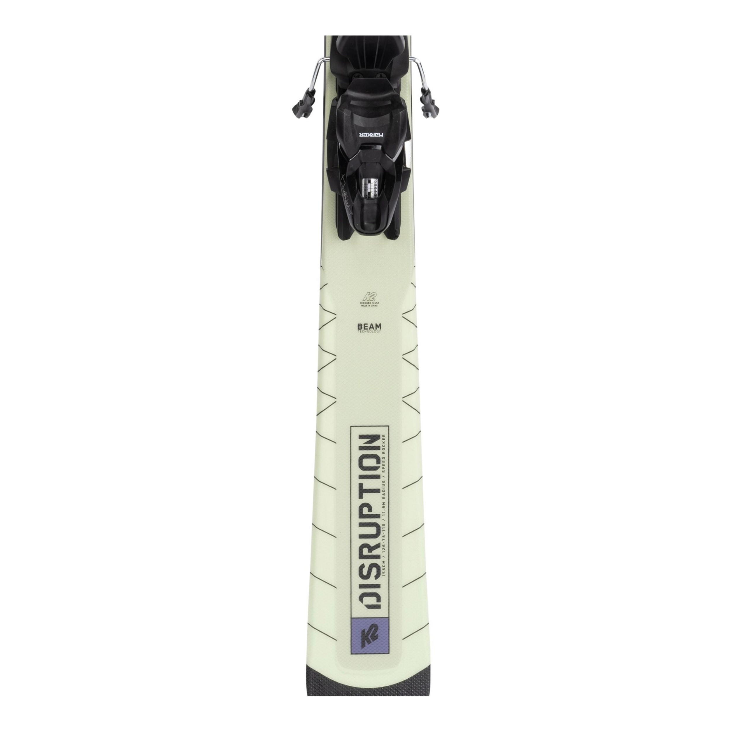 K2 Disruption 76 Alliance Skis 2022 - Women's w/ Marker ERP 10 Quikclik Bindings