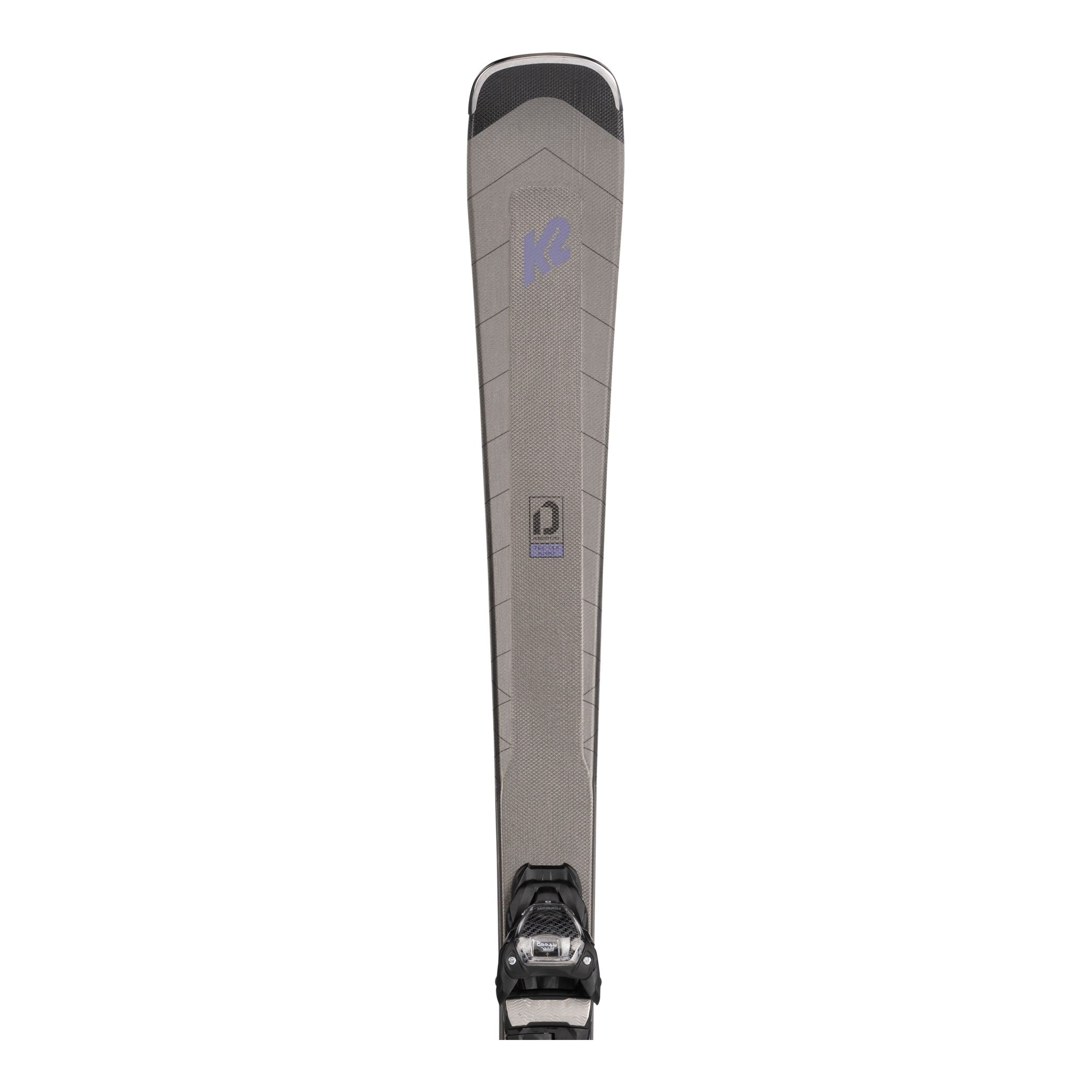 K2 Disruption 76C Alliance Women's Skis 2021/22 & Marker ER3 10 Compact Quikclik Bindings