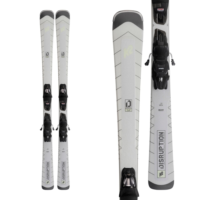 K2 Disruption 75 Alliance Women's Skis 2021/22 & Marker ERP 10 Bindings Composite_or_Mixed