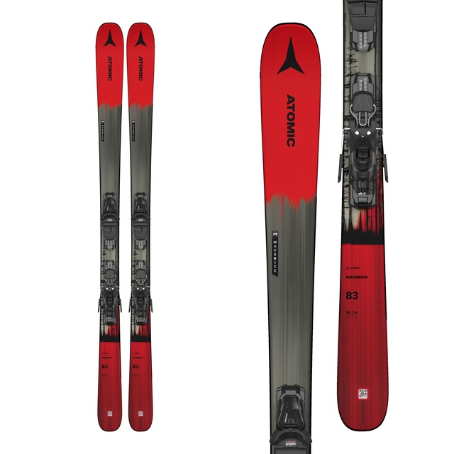 Atomic Maverick 83 Men's Skis 2021/22 & Atomic M 10 GW Ski Bindings