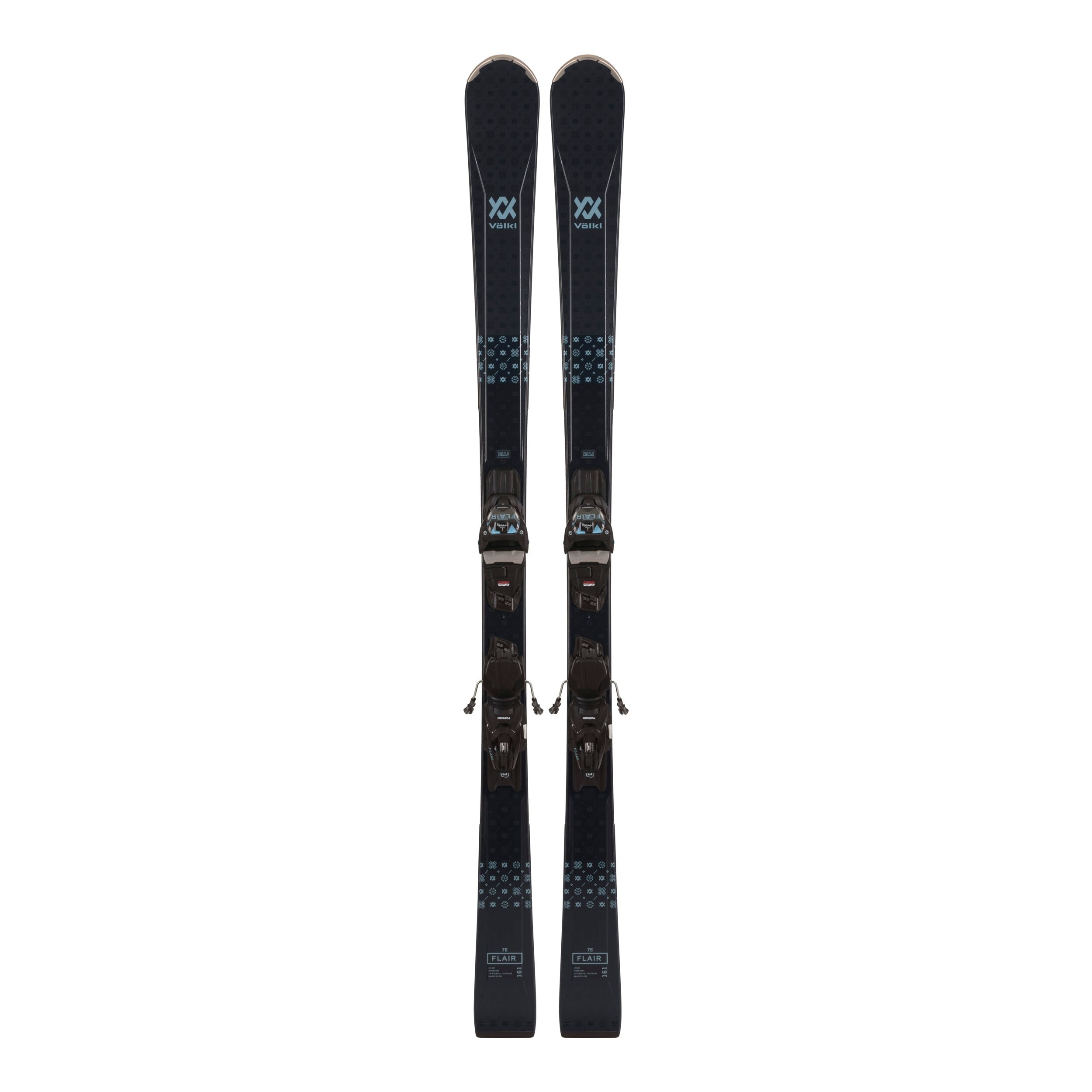 Völkl Women's Kit Flair Lightweight Skis 2023 With Vmotion 11 Bindings