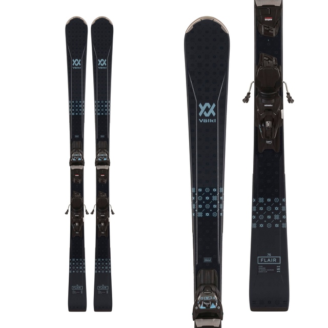 Völkl Women's Kit Flair Lightweight Skis 2023 With Vmotion 11 Bindings
