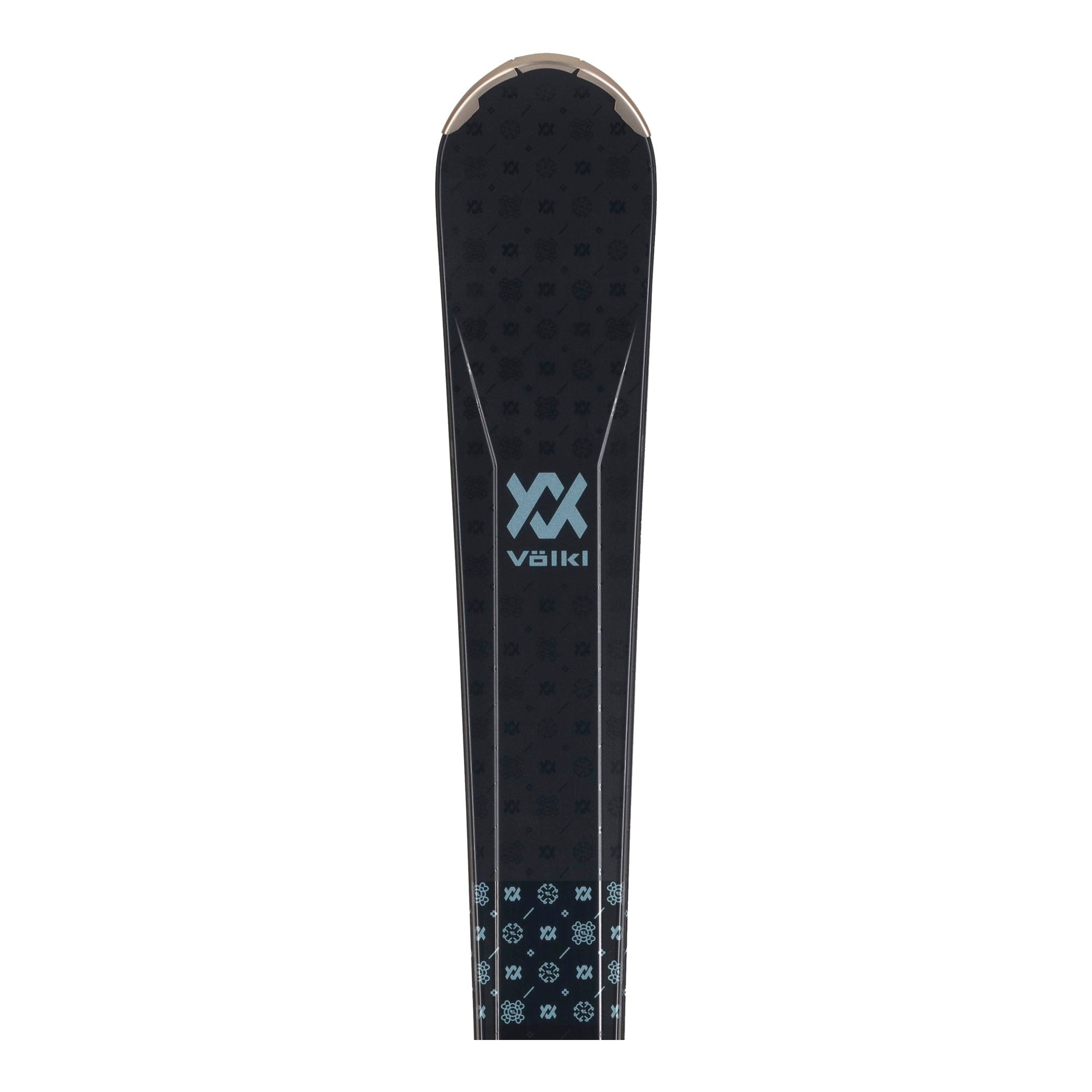 Völkl Women's Kit Flair Lightweight Skis 2023 With Vmotion 11 Bindings