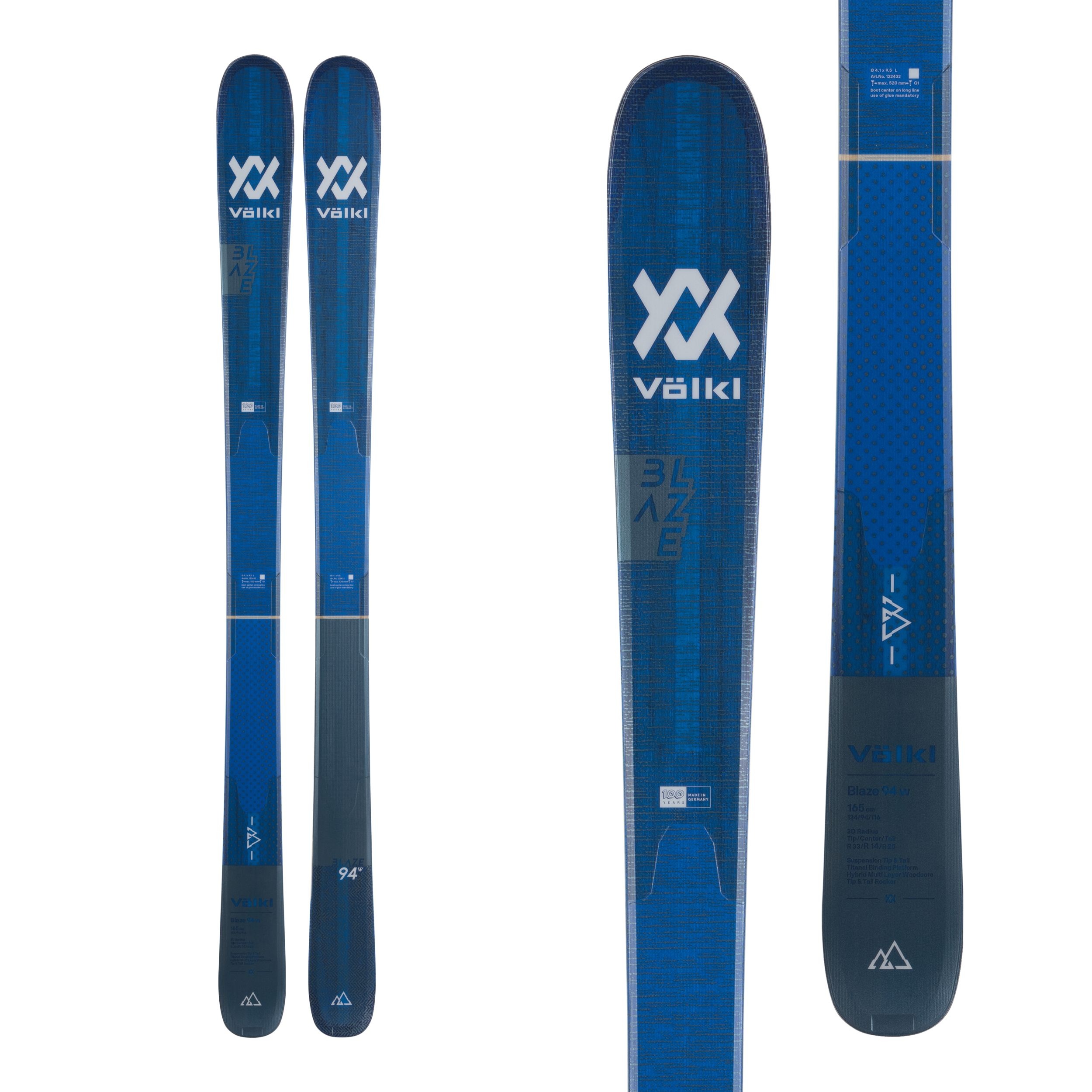 Volkl Blaze 94 Women's Skis 2023 | SportChek