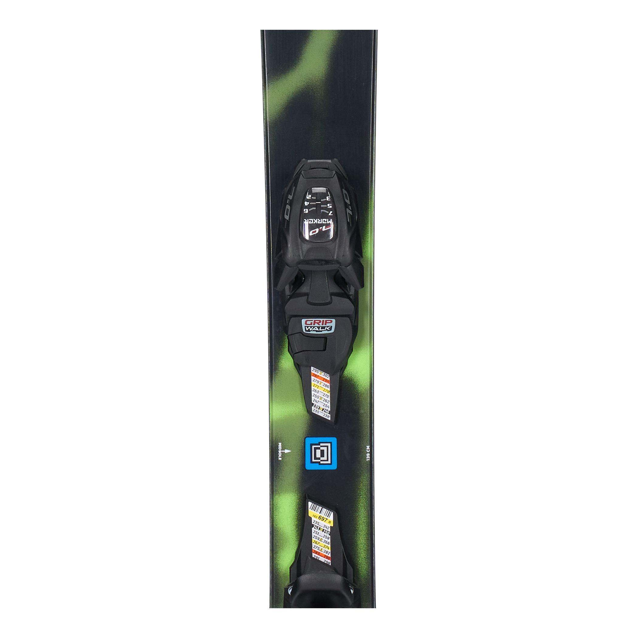 K2 Mindbender Junior Skis 2023 & 7.0 FDT Bindings