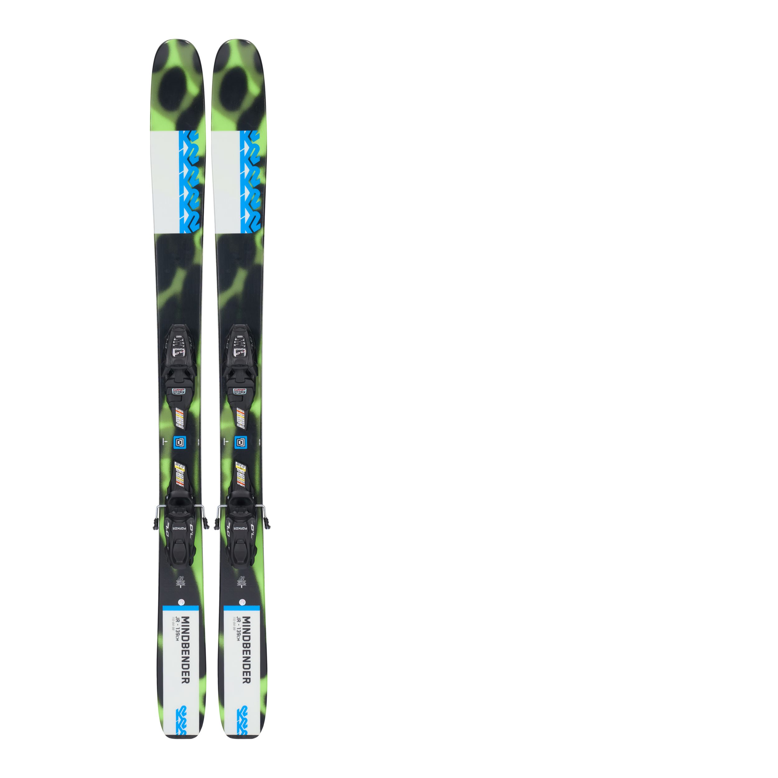 K2 Mindbender Junior Skis 2023 & 7.0 FDT Bindings