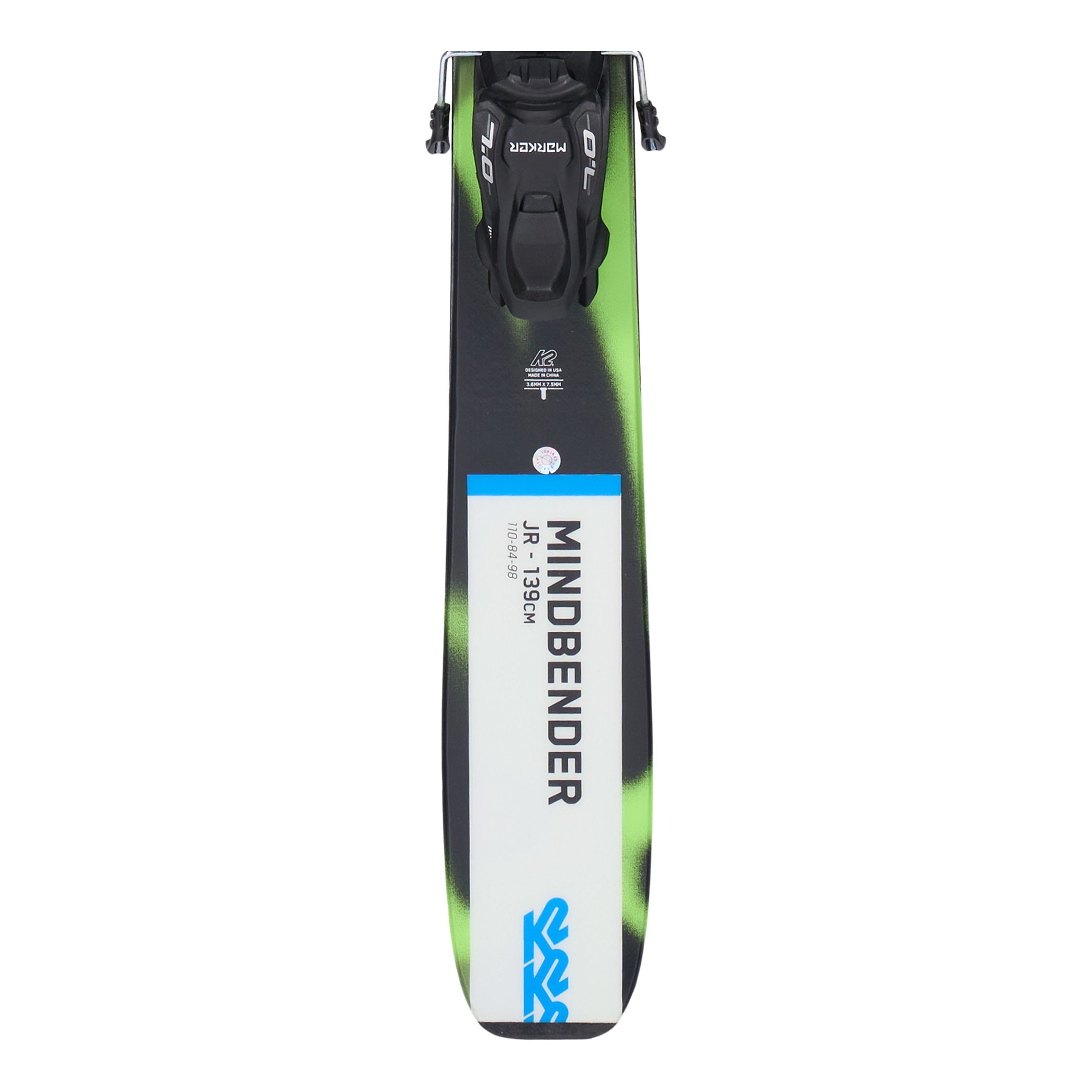 K2 Mindbender Junior Skis 2023 & 7.0 FDT Bindings