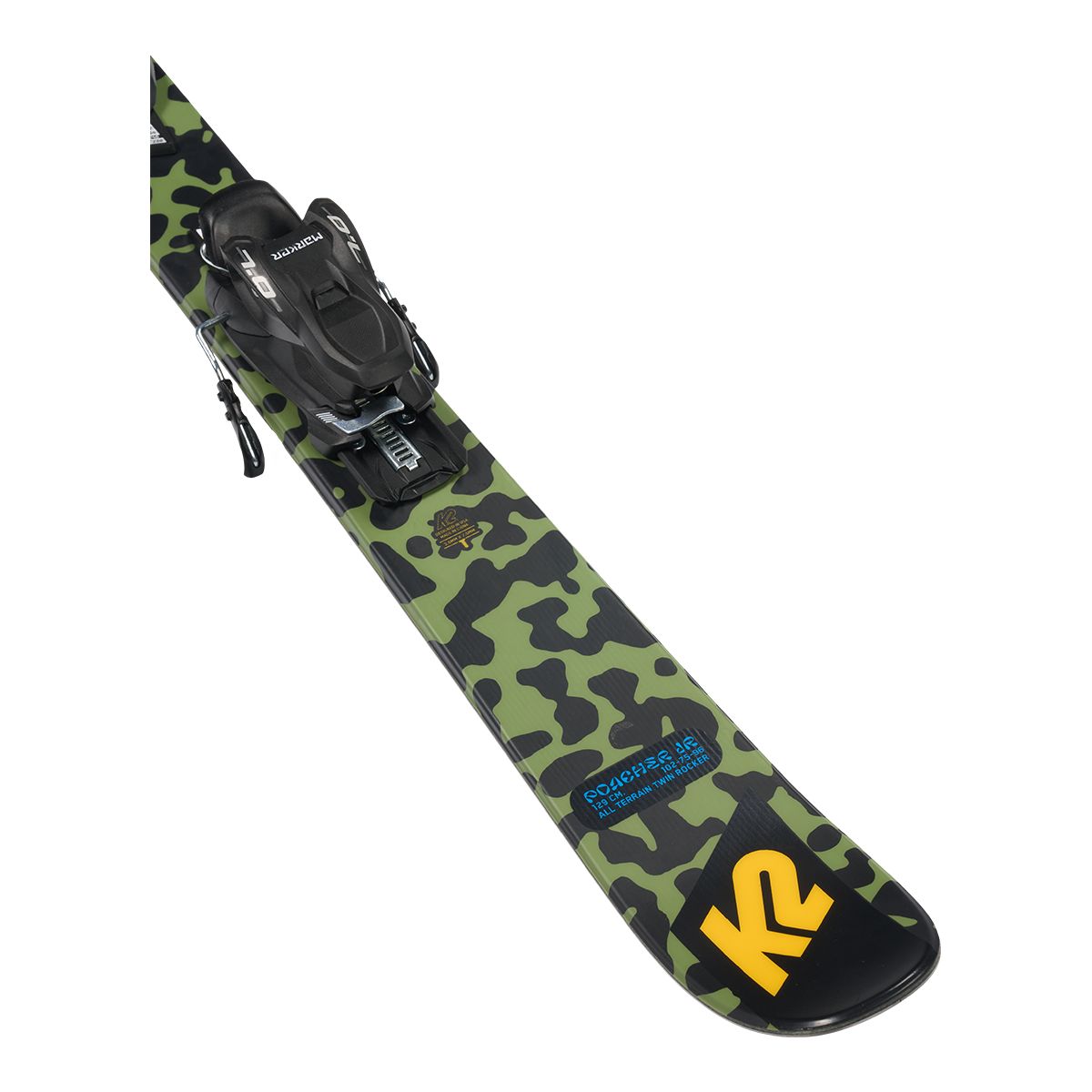 K2 Poacher Junior Skis 2023 with FDT 7.0 Bindings