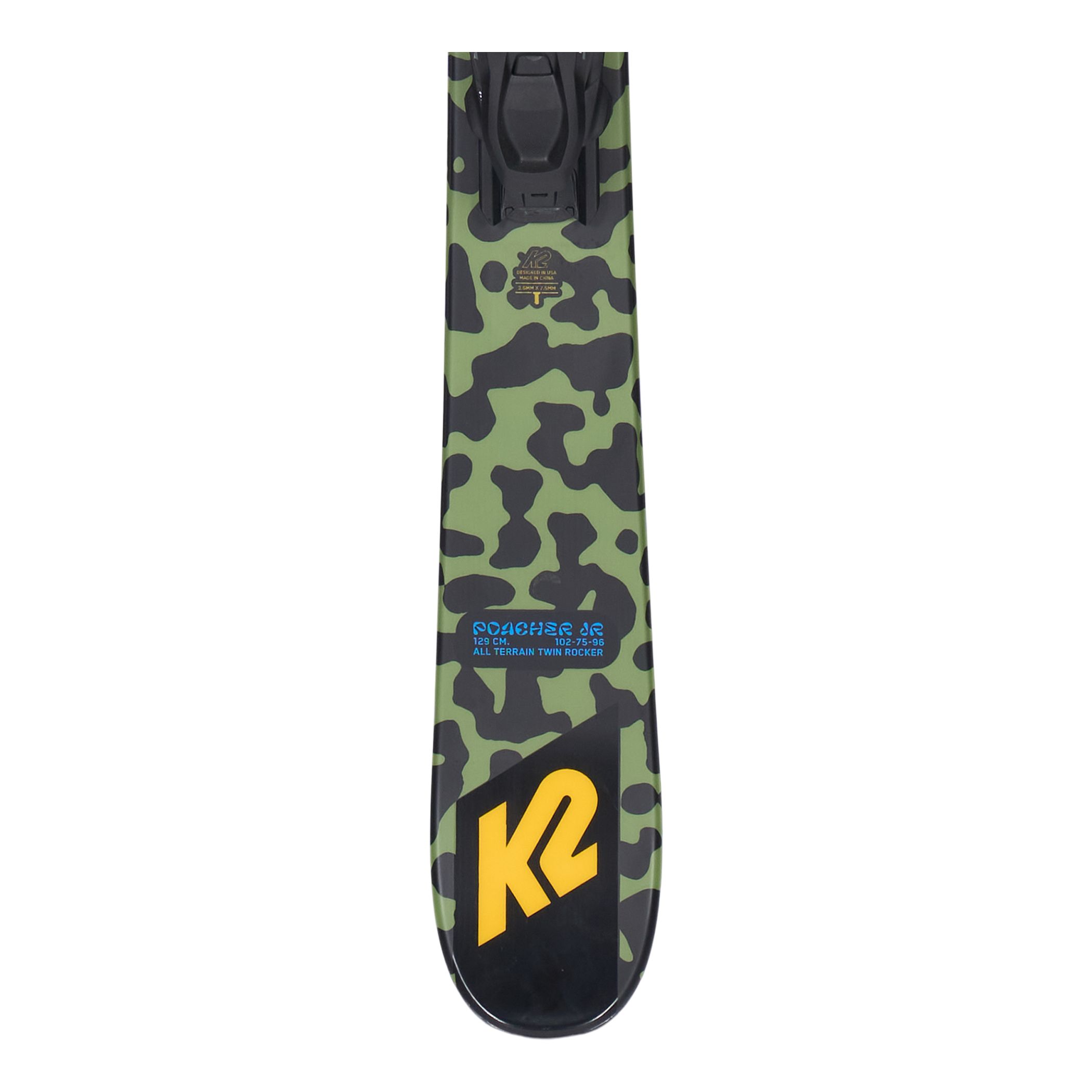 K2 Poacher Junior Skis 2023 with FDT 7.0 Bindings