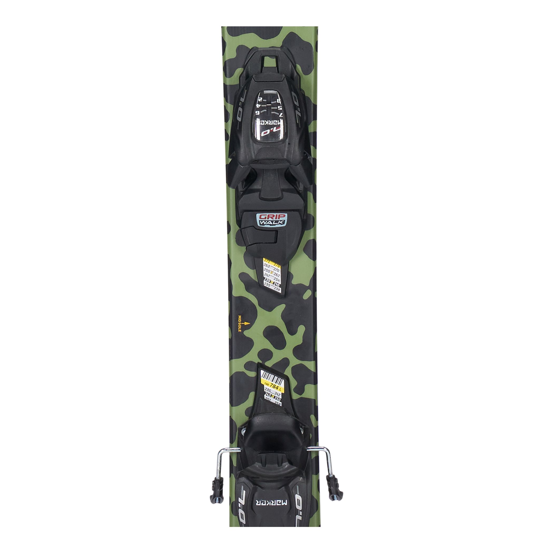 K2 Poacher Junior Skis 2023 with FDT 7.0 Bindings