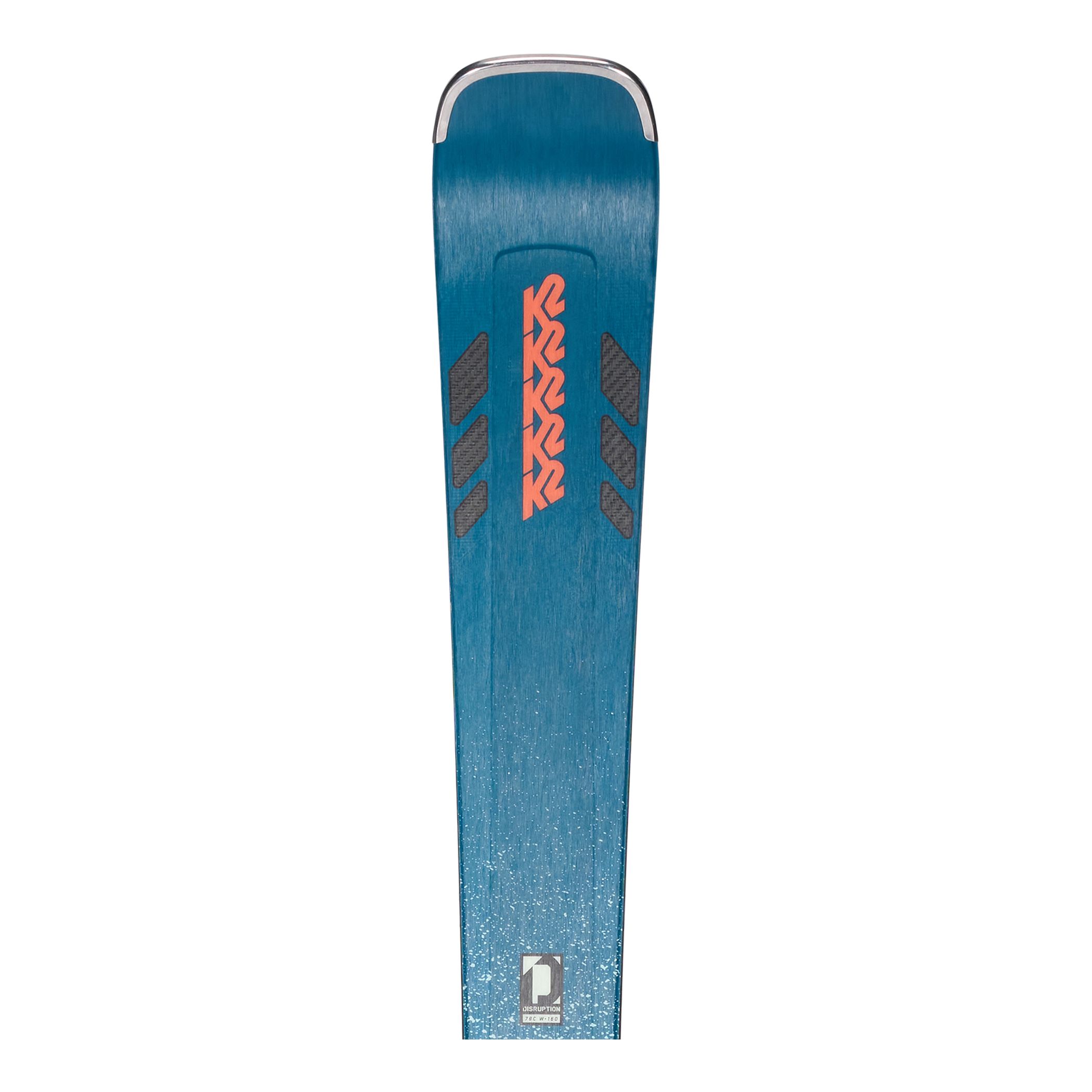 K2 Disruption 78C Alliance Women's Skis 2023 & Marker ER3 10 Quikclik Bindings