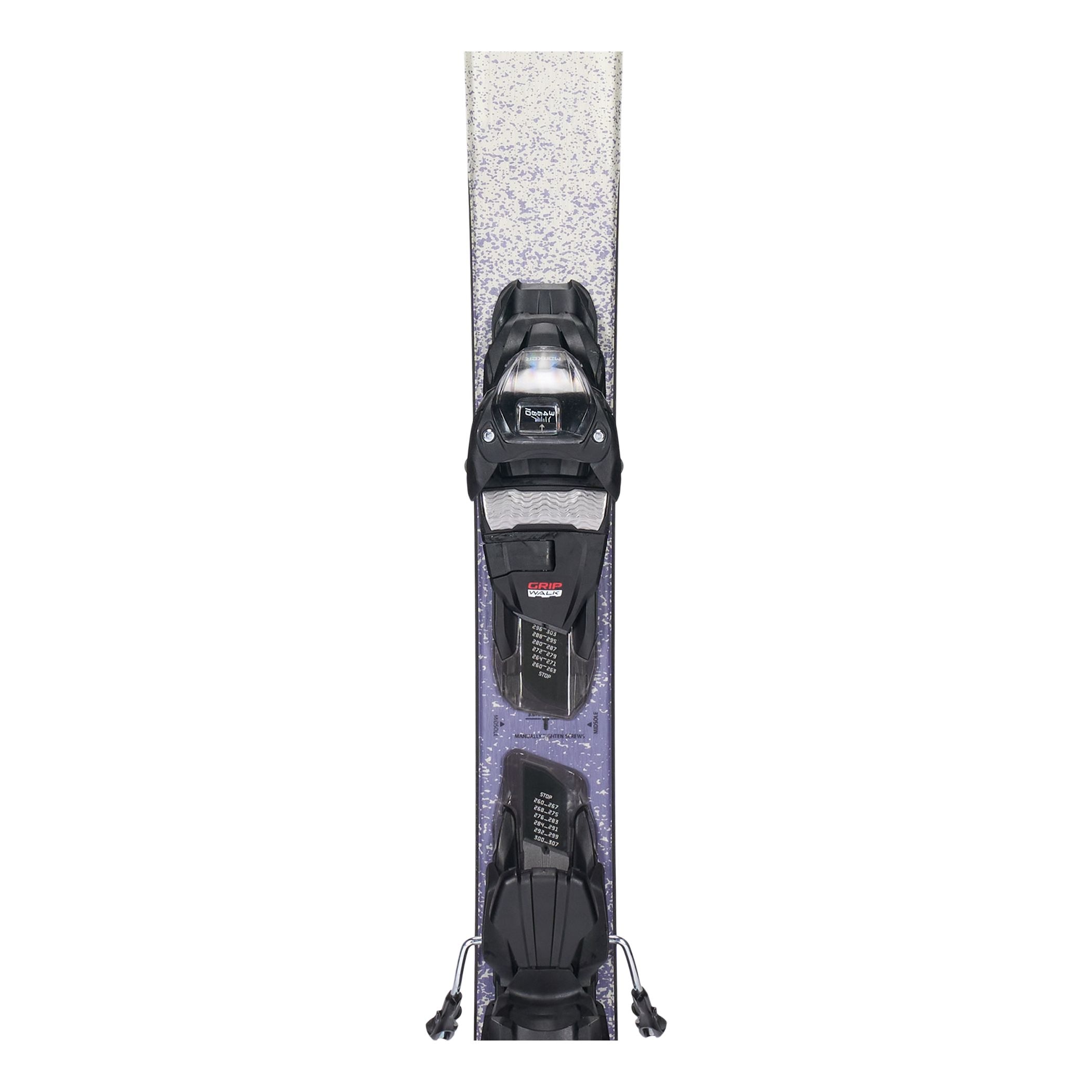 K2 Women's Disruption Alliance Lightweight Skis 2023 With Marker ER3 10 Quikclik Bindings