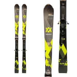 Völkl Men's Deacon Elite Skis 2023 with vMotion 2 Bindings