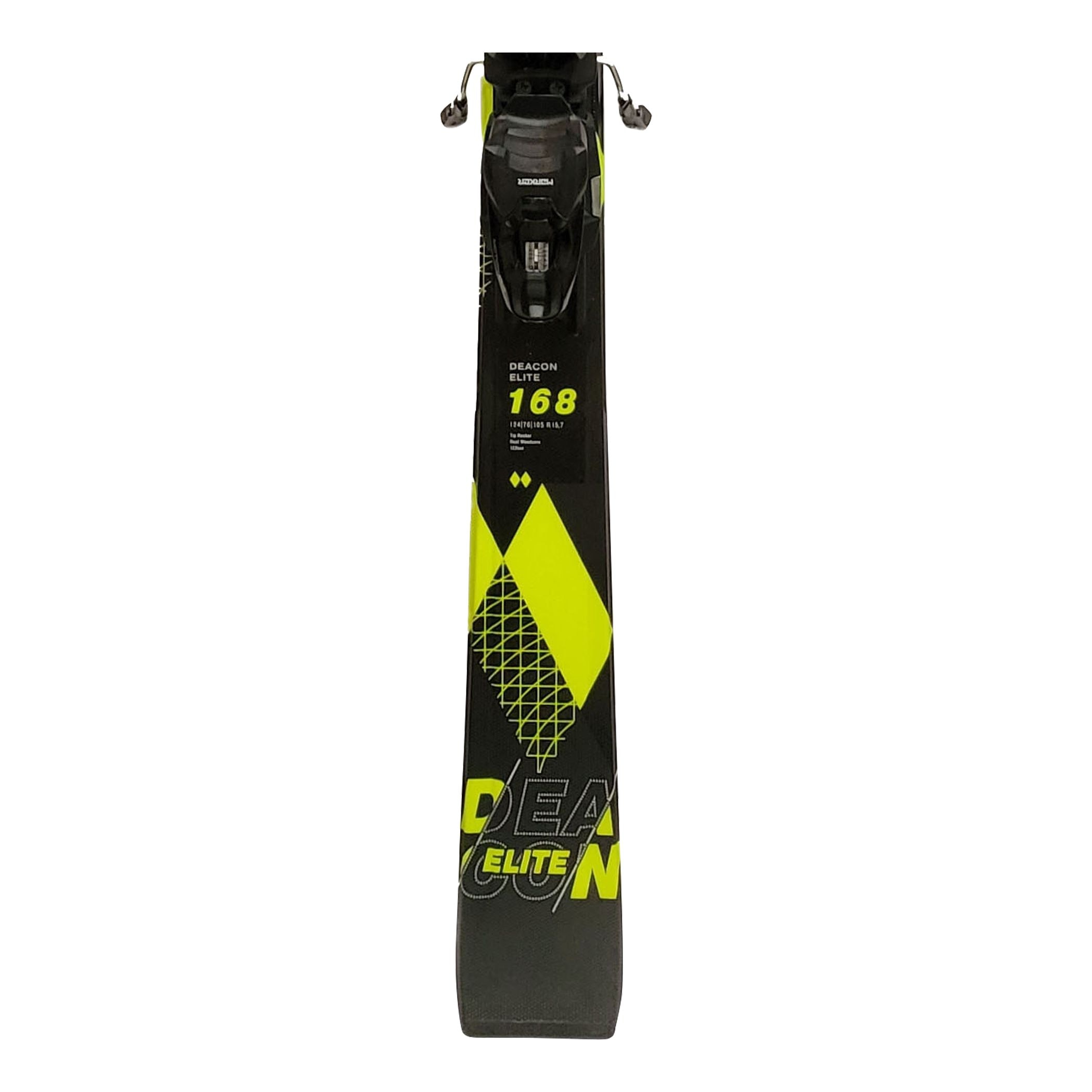 Völkl Men's Deacon Elite Skis 2023 with vMotion 2 Bindings