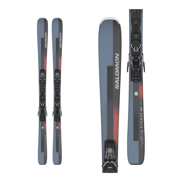 Salomon Men's Stance 80 Skis 2024 with M11 GW Bindings
