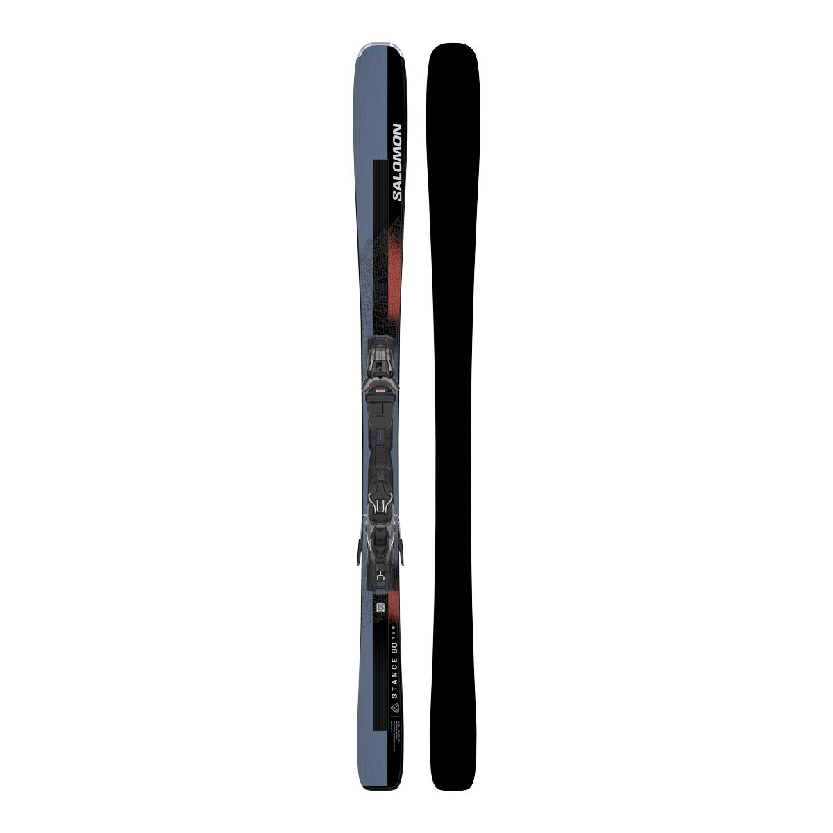 Salomon Men's Stance 80 Skis 2024 with M11 GW Bindings