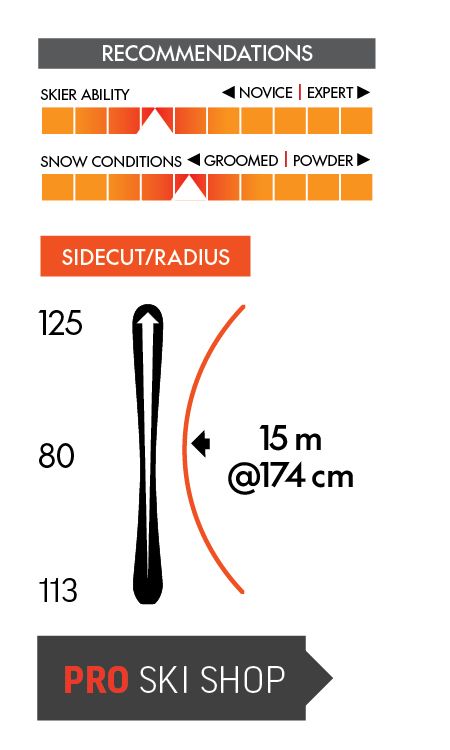 Rossignol Men's Experience 80C Skis 2024 with Xpress 11 Bindings