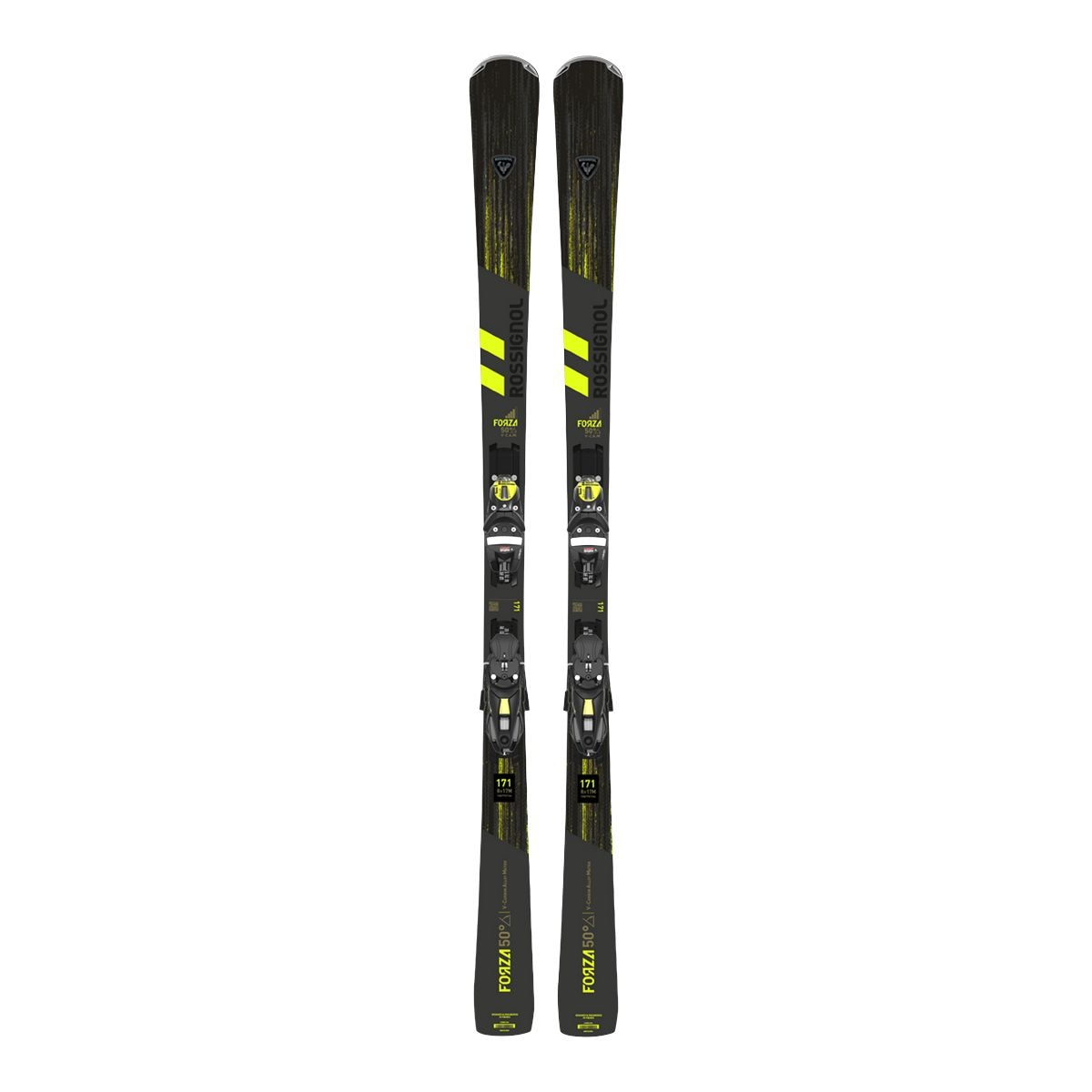 Rossignol Men's Forza 50 V-CAM Skis 2024 with NX 12 Bindings