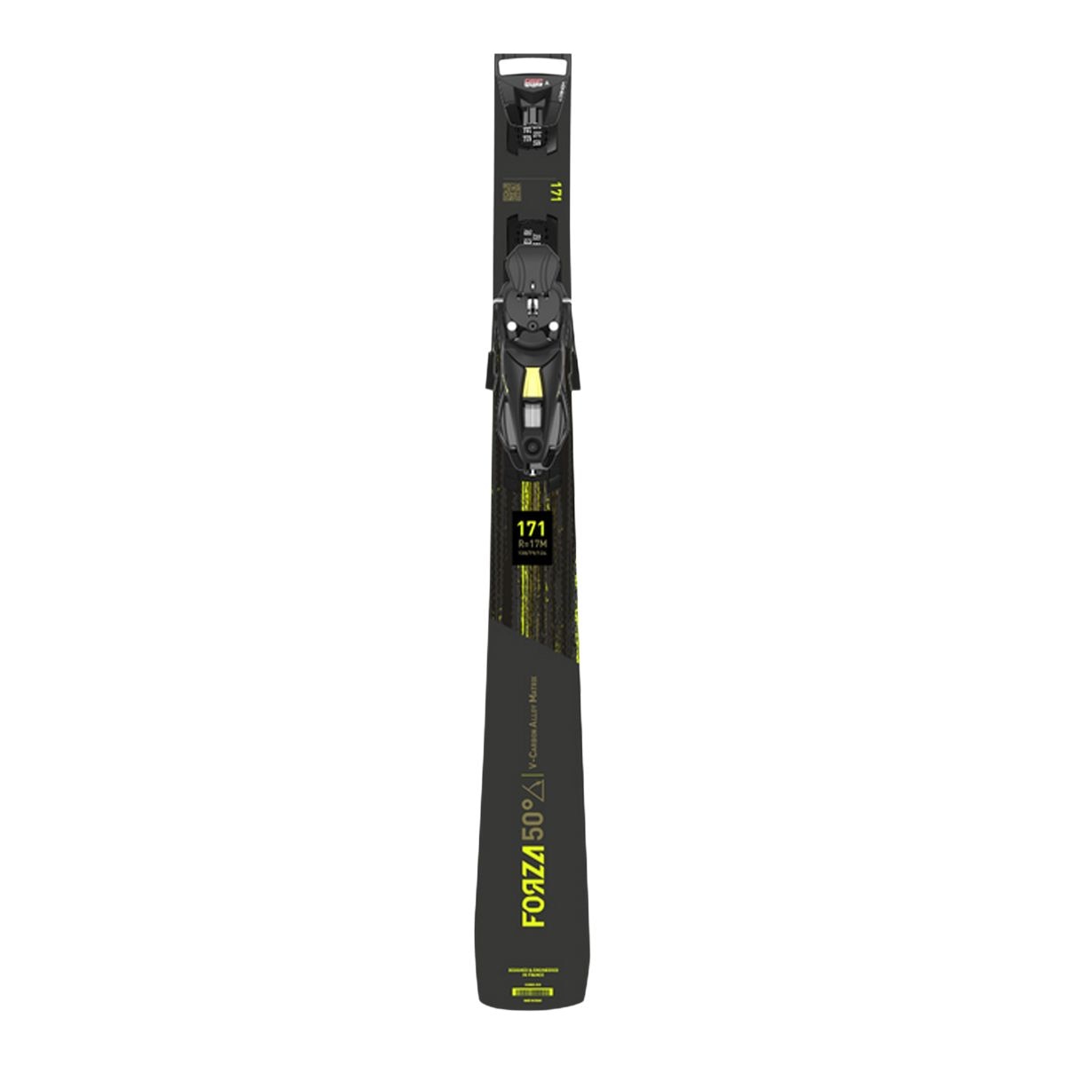 Rossignol Men's Forza 50 V-CAM Skis 2024 with NX 12 Bindings