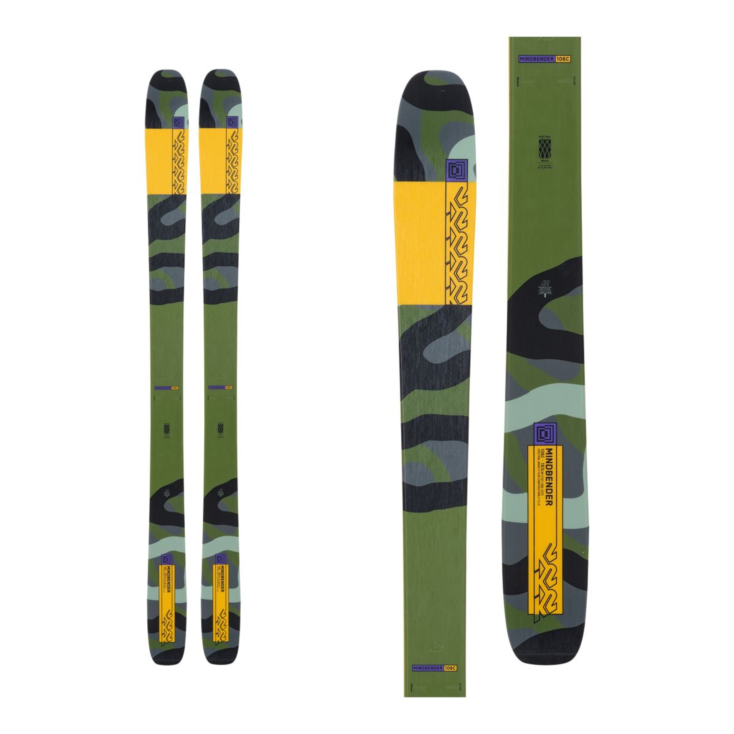 K2 Men's Mindbender 106C All Mountain Skis 2024 SportChek