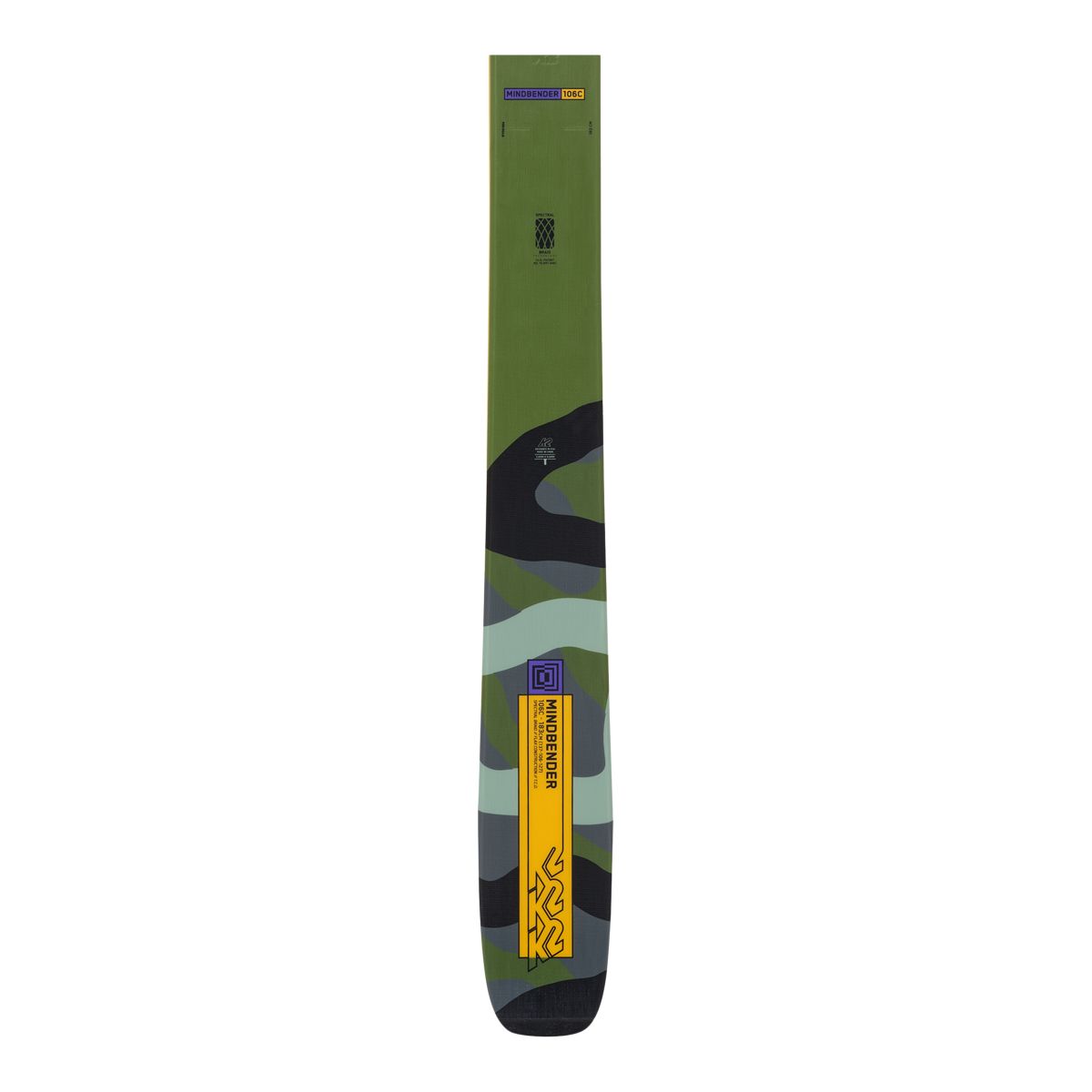 K2 Men's Mindbender 106C All Mountain Skis 2024